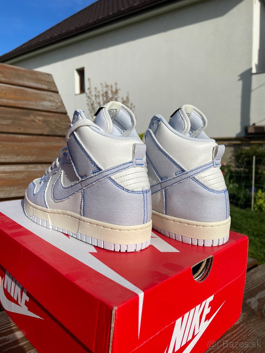 Nike Dunk High 1985 Blue Denim - 3