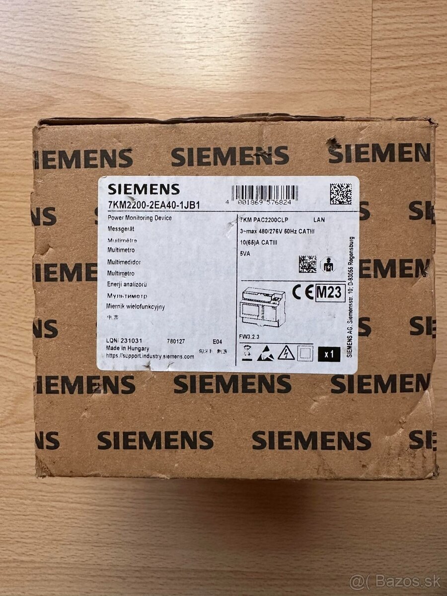 Predám merací prístroj značky Siemens 7KM2200-2EA40-1JB1 - 3