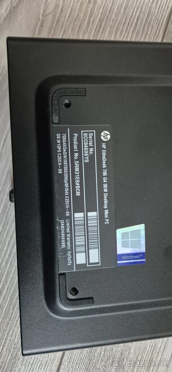 Hp elitedesk 705 G4 - 3