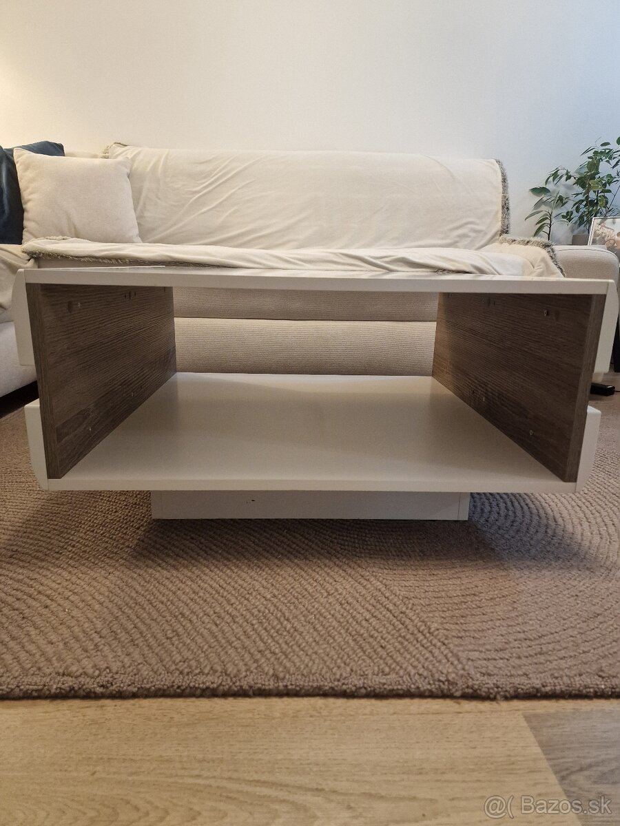 Konferencny stolik biely - 3