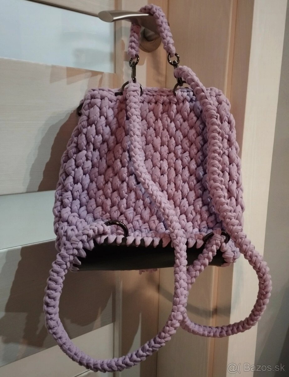 Háčkovaná kabelka - 3