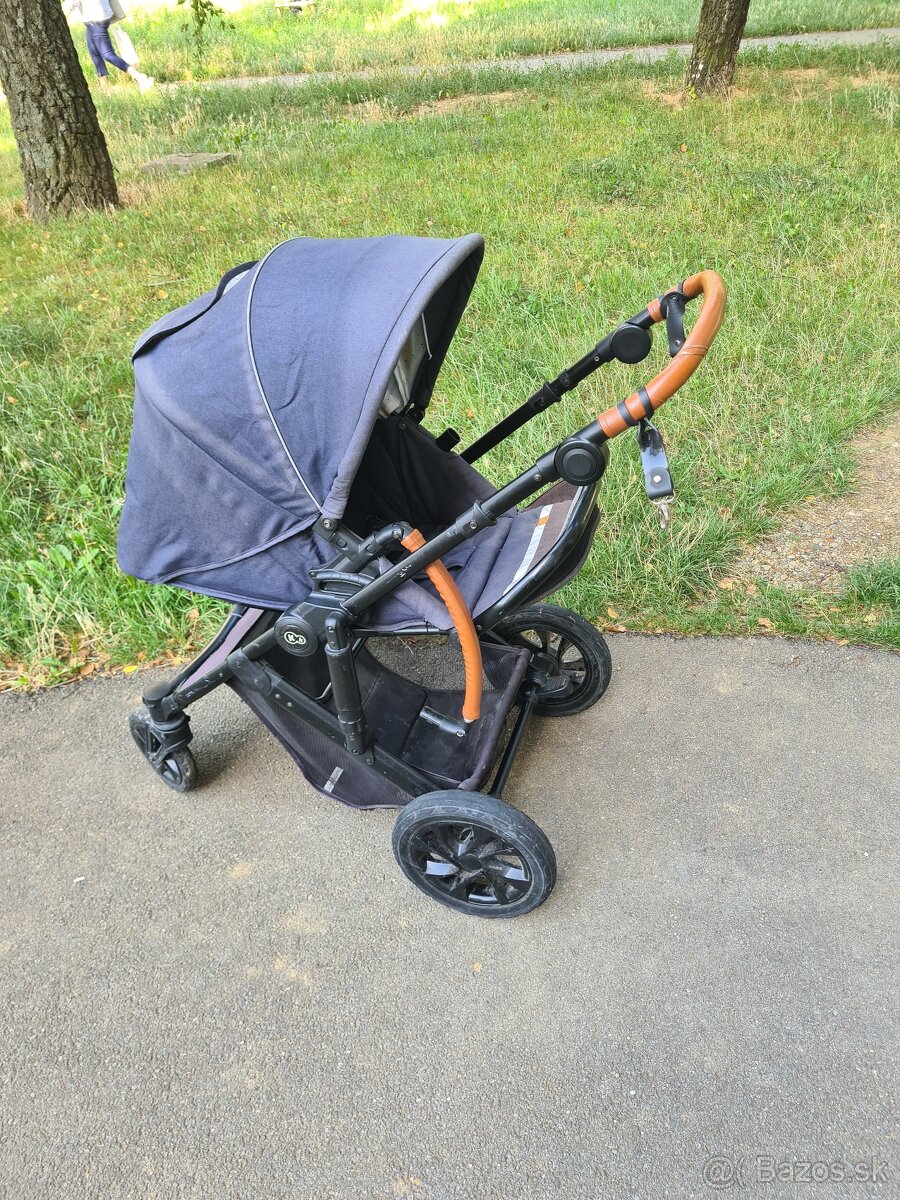 Kočík Kinderkraft Prime 3v1 Grey - 3