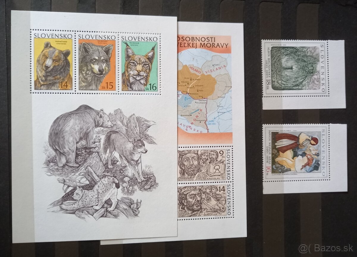 Poštovní známky Slovensko - 3