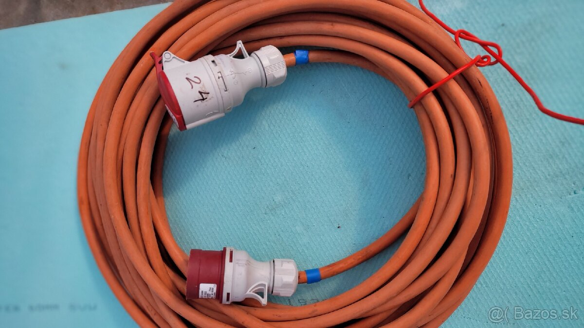 Predlžovací kábel 5x2,5 mm - 3