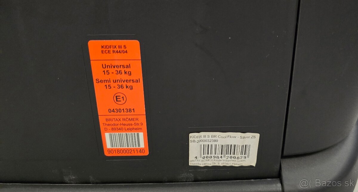 Autosedačka Britax Römer Kidfix III S - 3