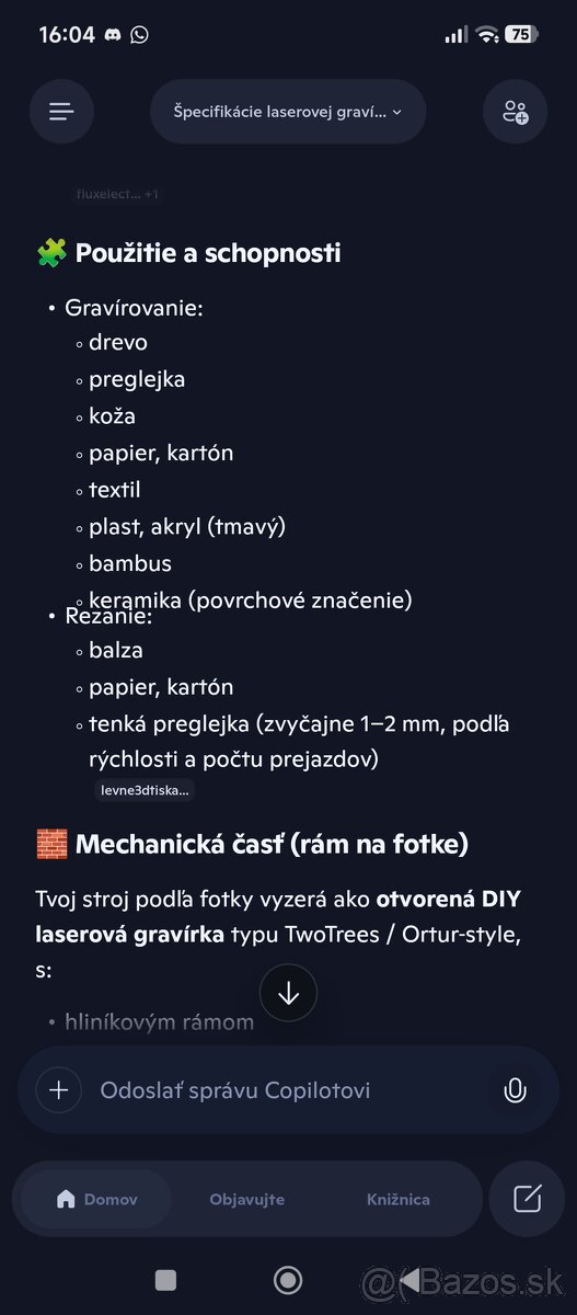 Laserová gravirka CNC- 2,5w - 3