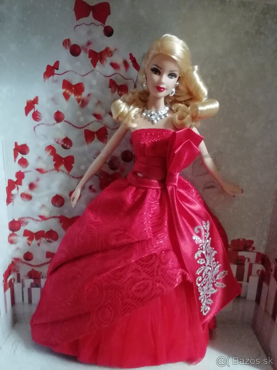 Zberatelska Barbie vianocna - 3
