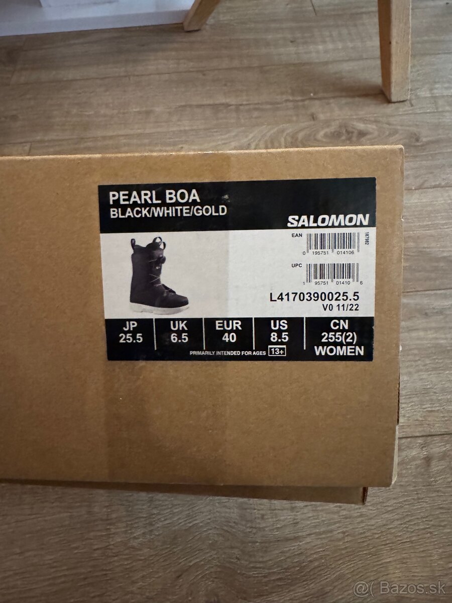 dámske snowboardové topánky Salomon Pearl Boa - 3