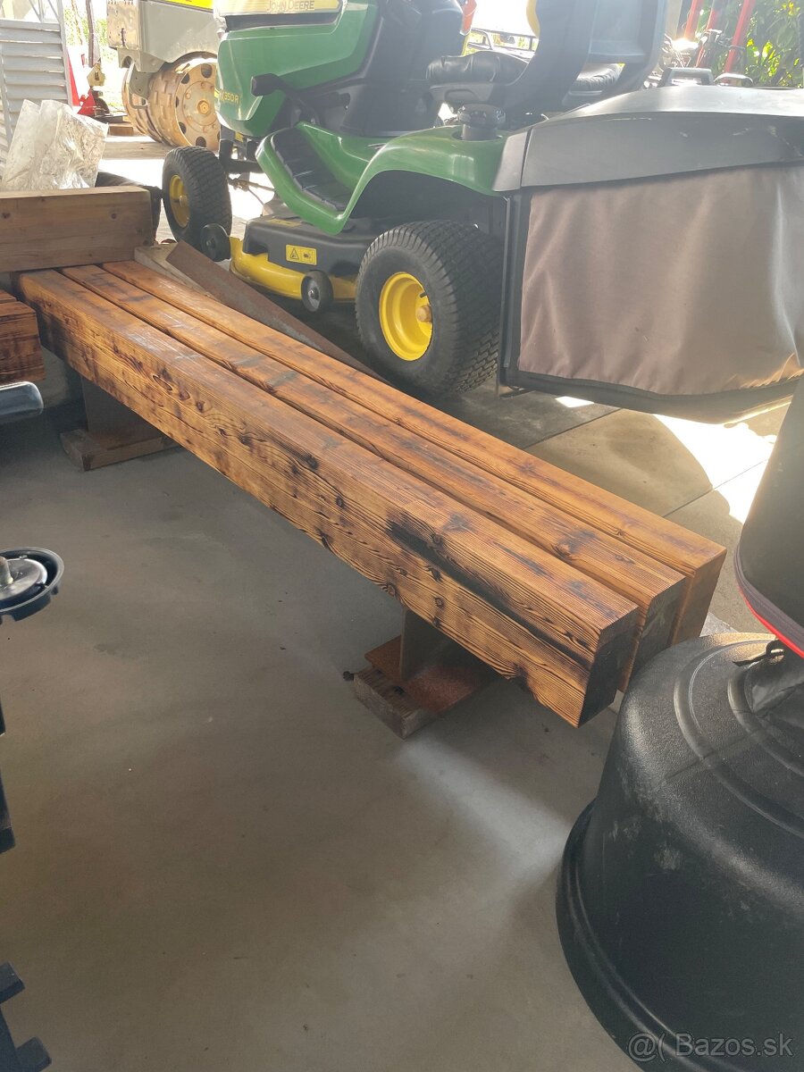 Lavička bhs hranol - 3