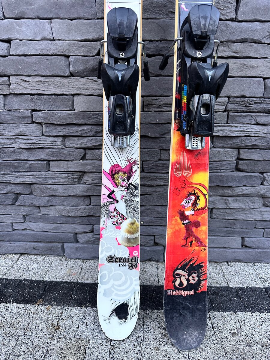 Freestyle lyže Rossignol 158cm, lyžiarky Dalbello veľ. 42-43 - 3