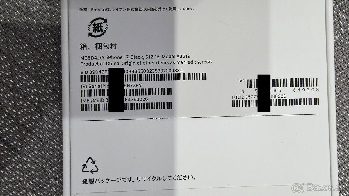 Apple iPhone 17 512GB , Black , eSIM , nový zapečatený - 3