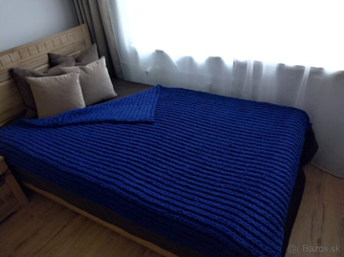 NOVA puffy deka 145/200 kralovska modra - 3