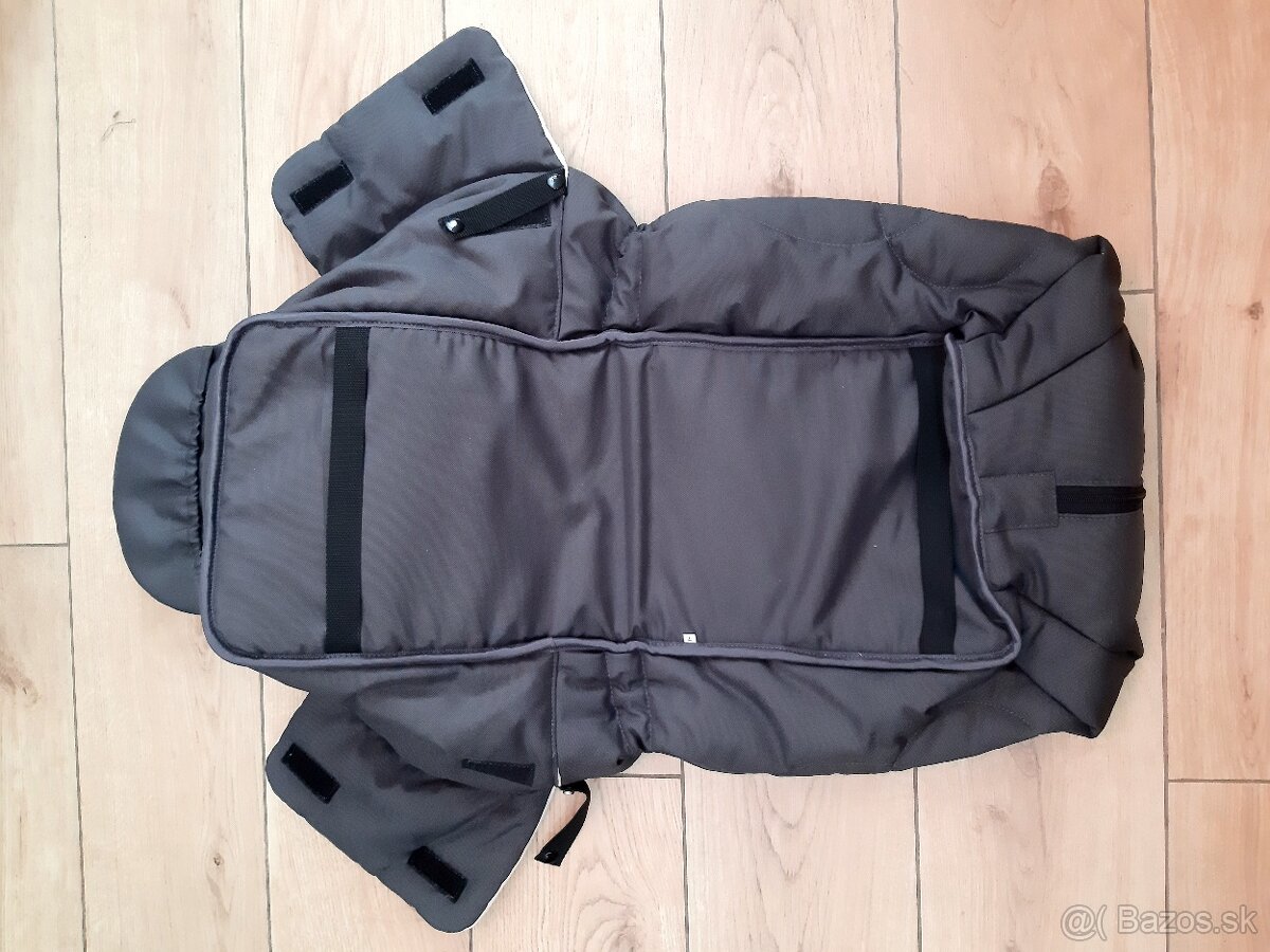 Tmavosivý fusak do sani - 3