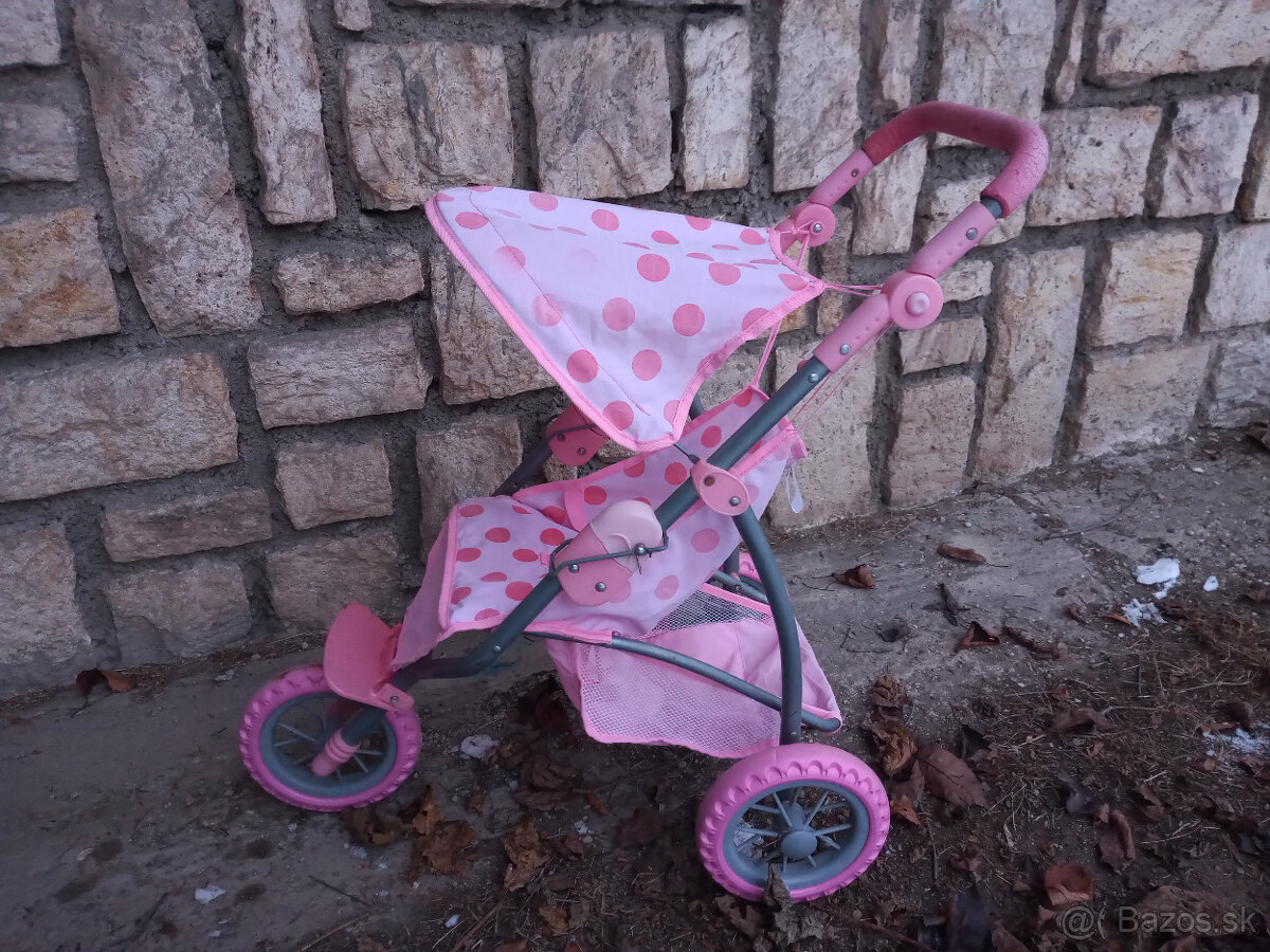 kocik detsky trojkolesovy ruzovy - 3