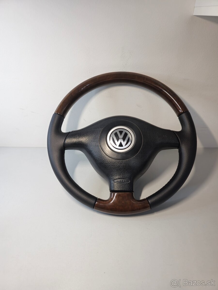 Drevený volant GOLF BORA PASSAT SHARAN - 3
