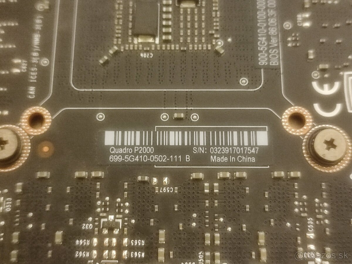 VGA nVidia Quadro P2000 - 3