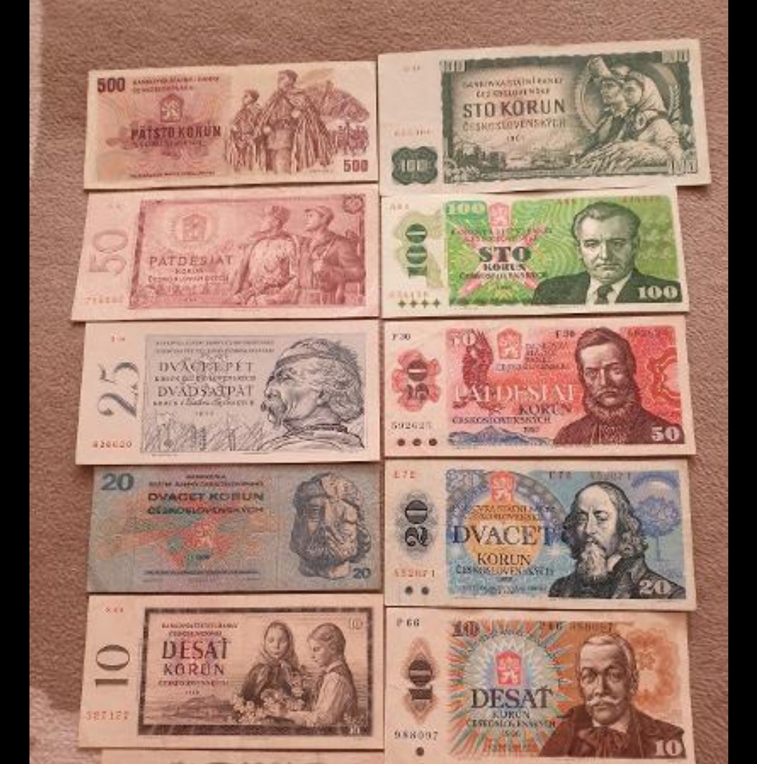 Stare bankovky a mince - 3