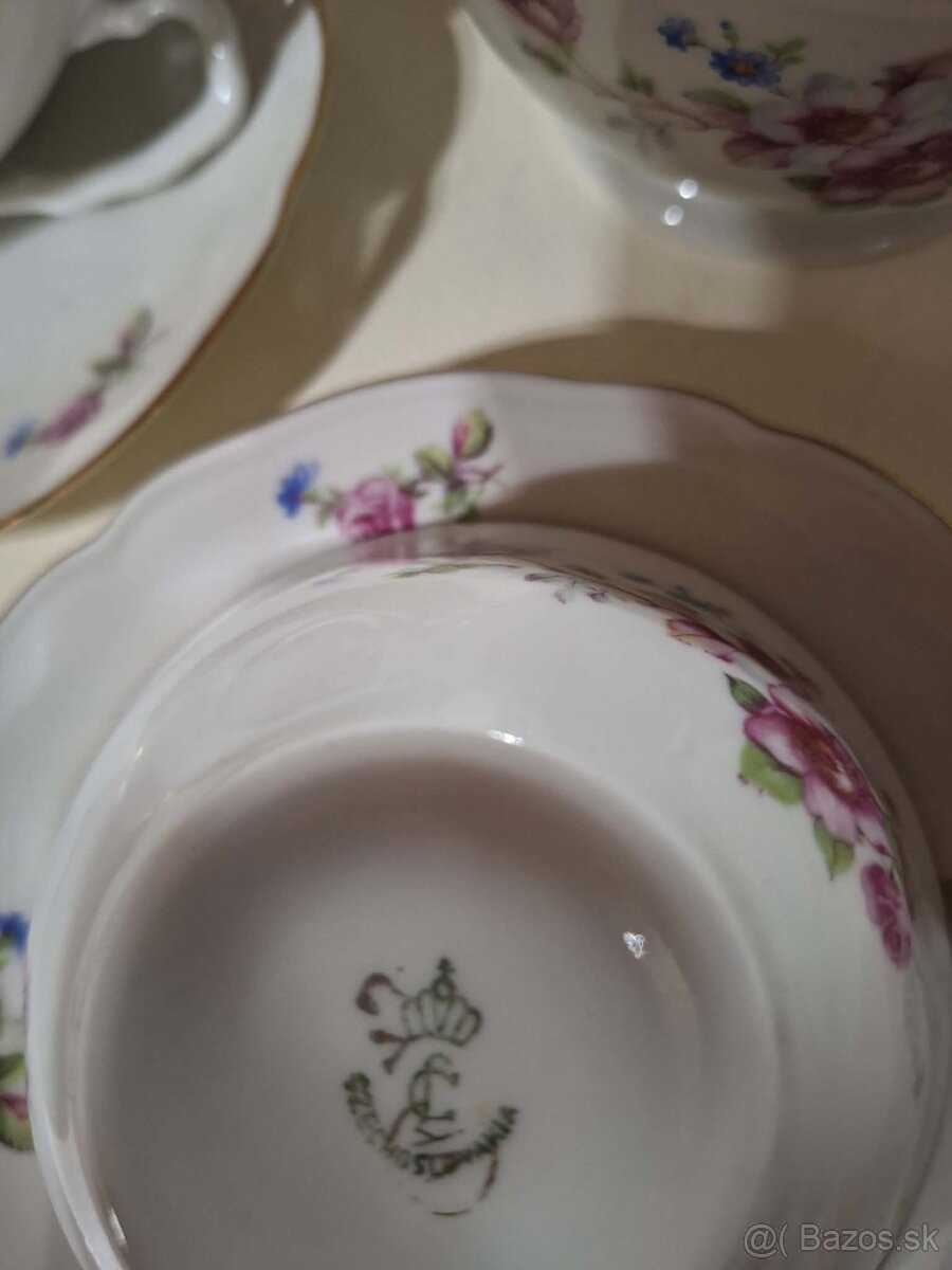 porcelánová čajová (kávová) súprava - 3