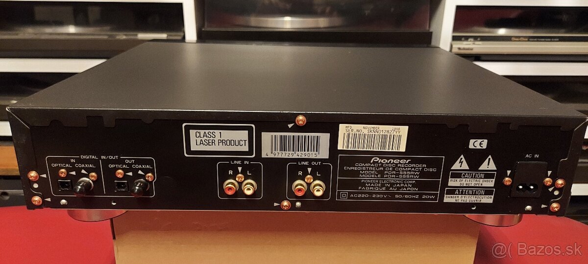 Predám CD rekordér Pioneer PDR-555RW - 3