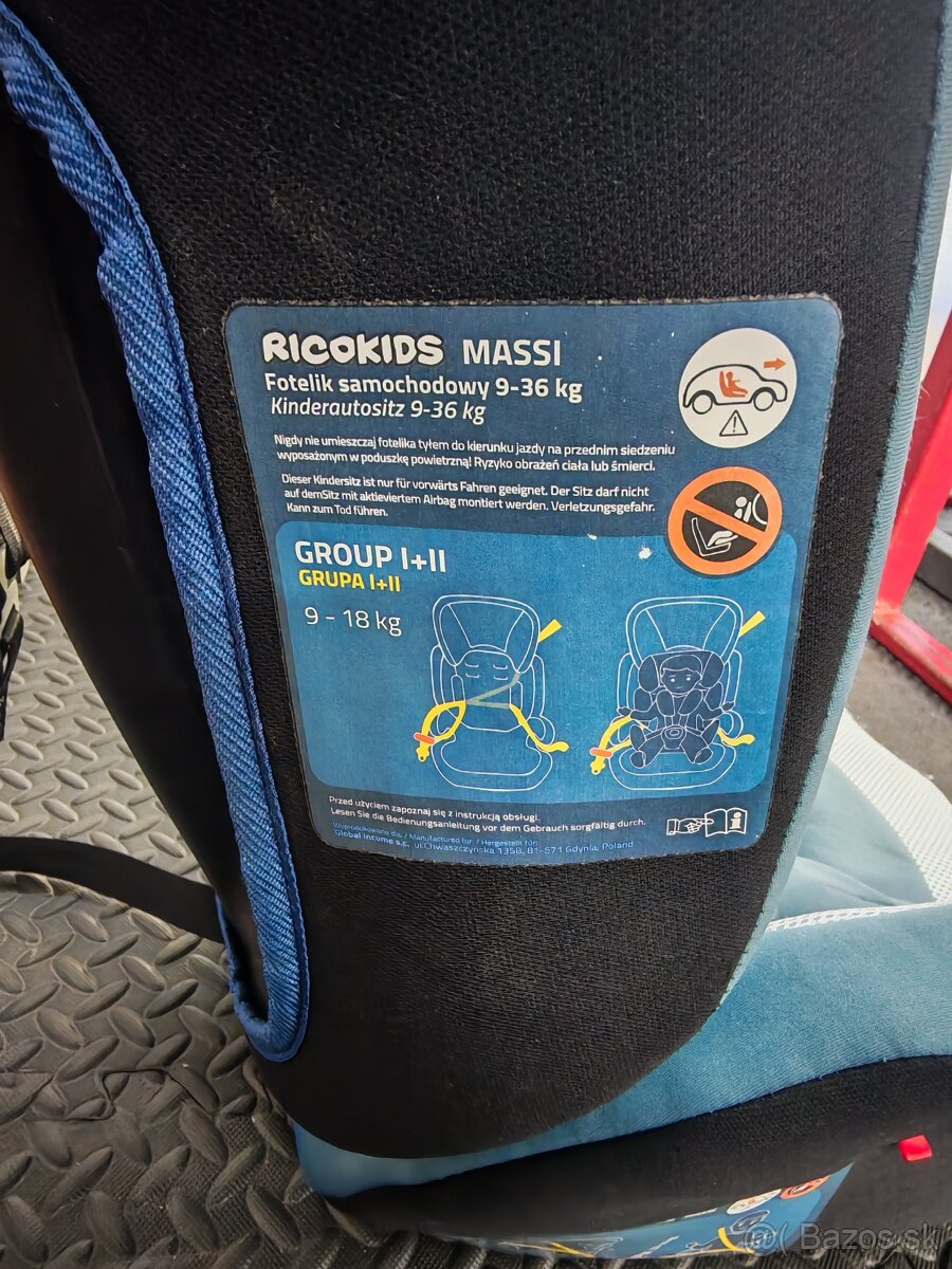Detská autosedačka Ricokids MASSI - 3