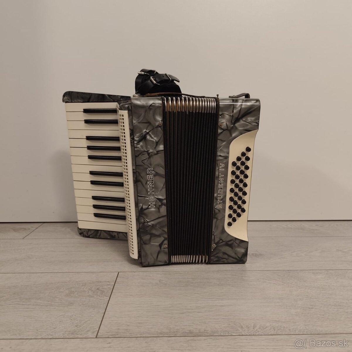 Harmonika šedá - 3