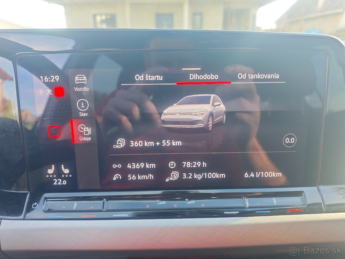 Predám VW Golf 8 1.5 TGI - 3