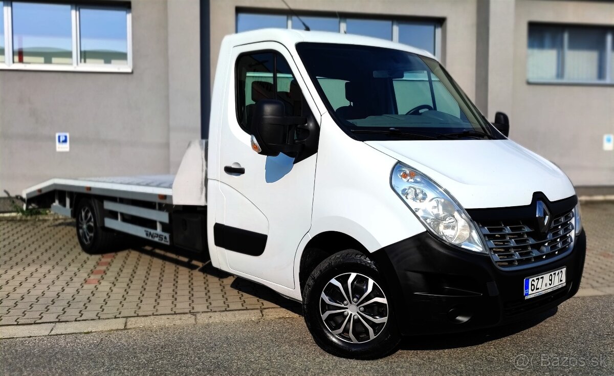 RENAULT MASTER 2.3 92KW, ODTAHOVKA 3.5t - ŘP.SK.B,TAŽNE 2.5t