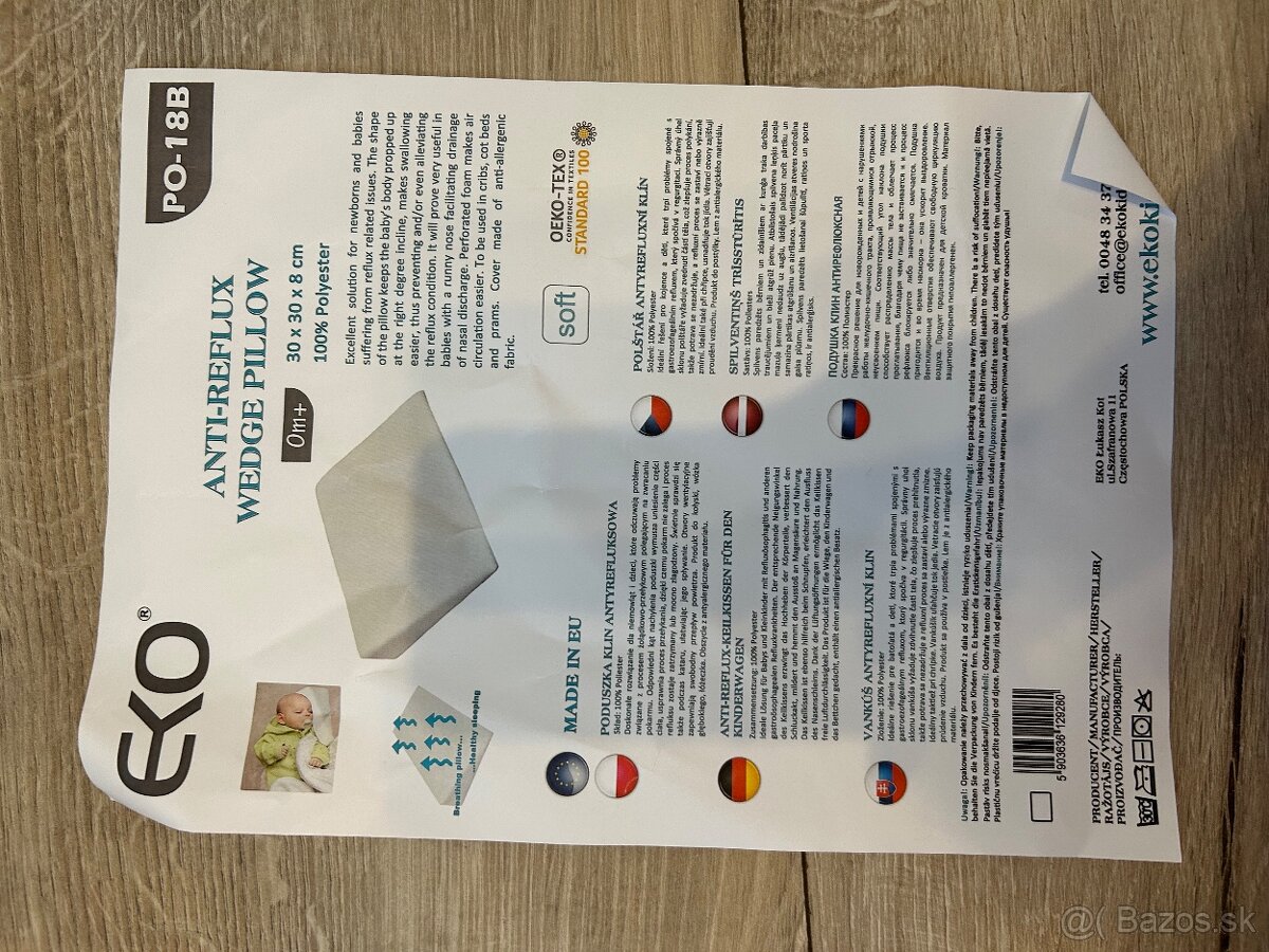 Antirefluxný klinový vankúš - 3