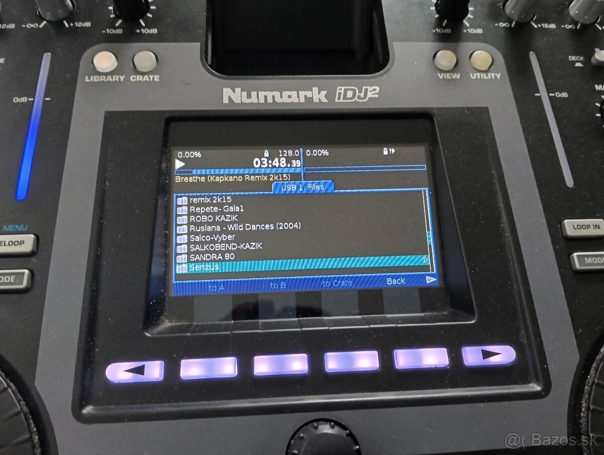 Predám MP3 prehrávač Numark idj2 - 3