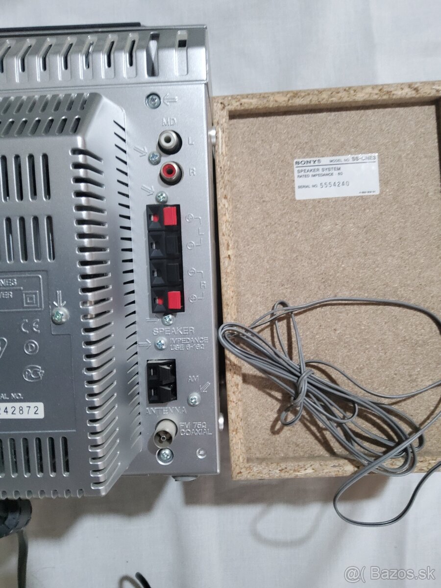 Micro Hi-Fi Component System Sony CMT-NE3 - 3