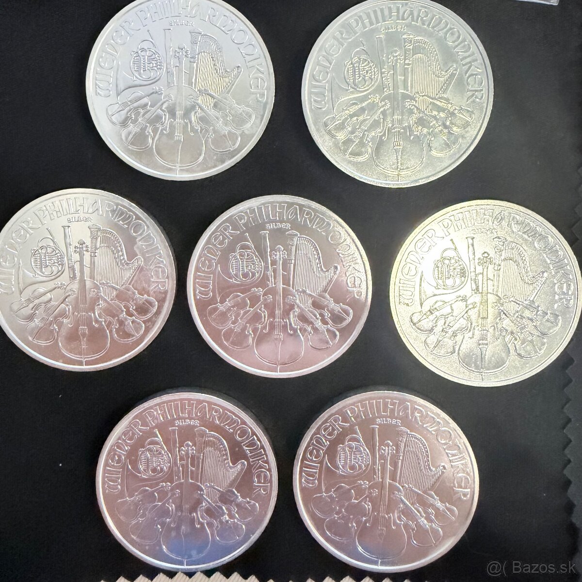 Strieborne mince philharmoniker - 3