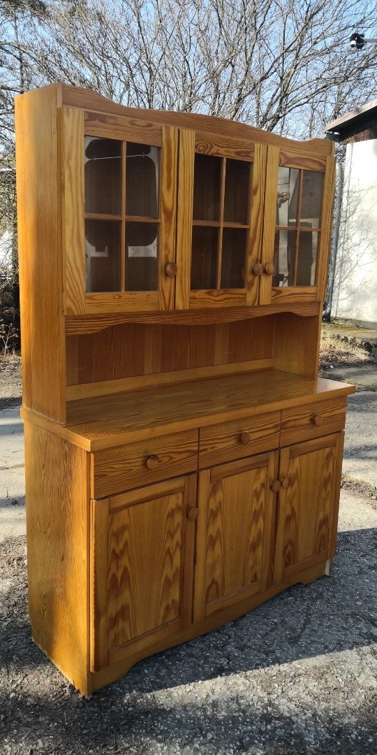 Rustikálny masívny priborník - 3