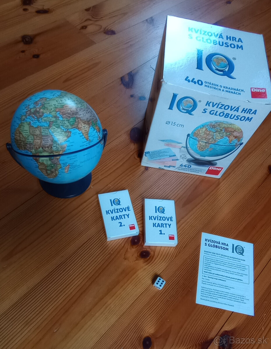 IQ kvízová hra s glóbusom - 3