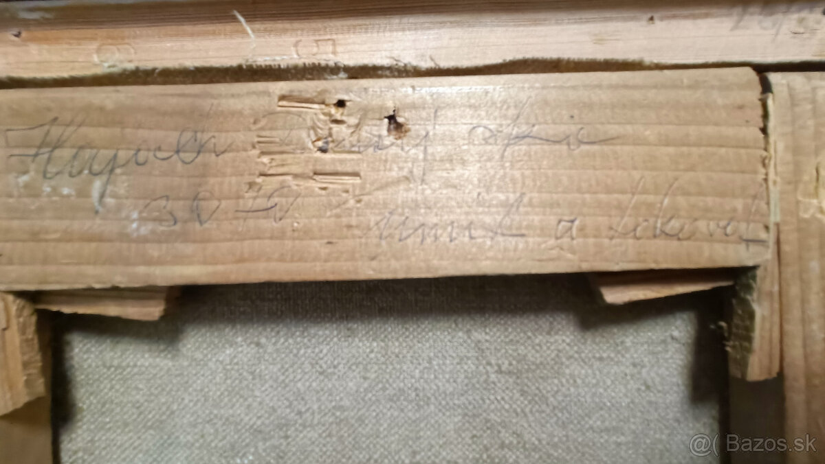 Originálny obraz - oľejomalba. - 3