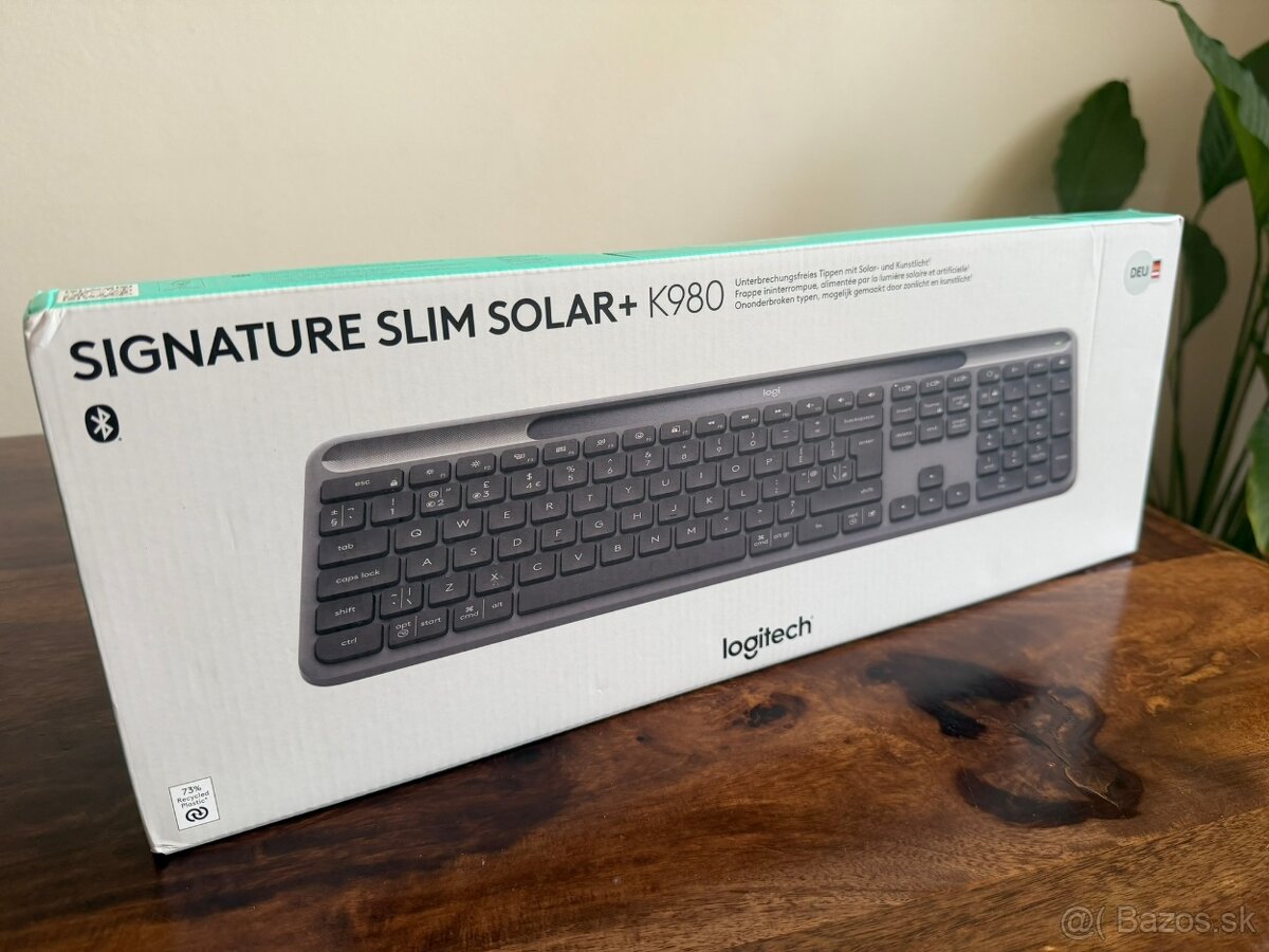 Logitech Signature Slim Solar+ K980 DE nová nerozbalená - 3