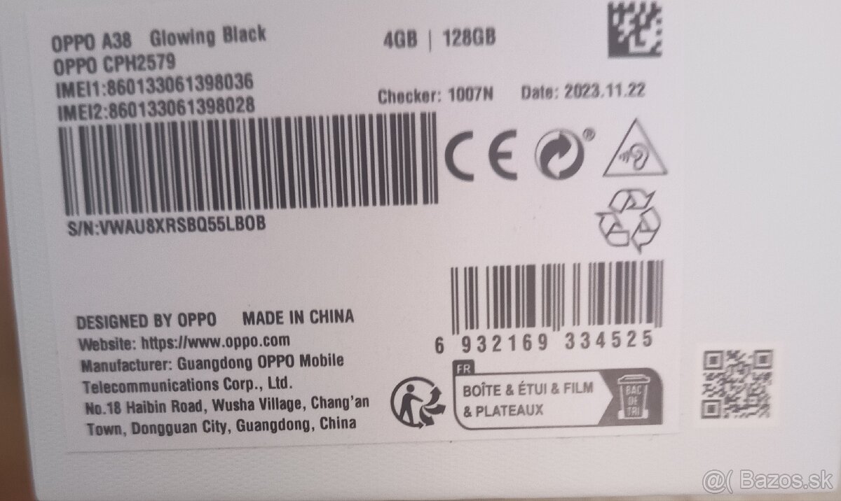 Oppo a38 128gb - 3