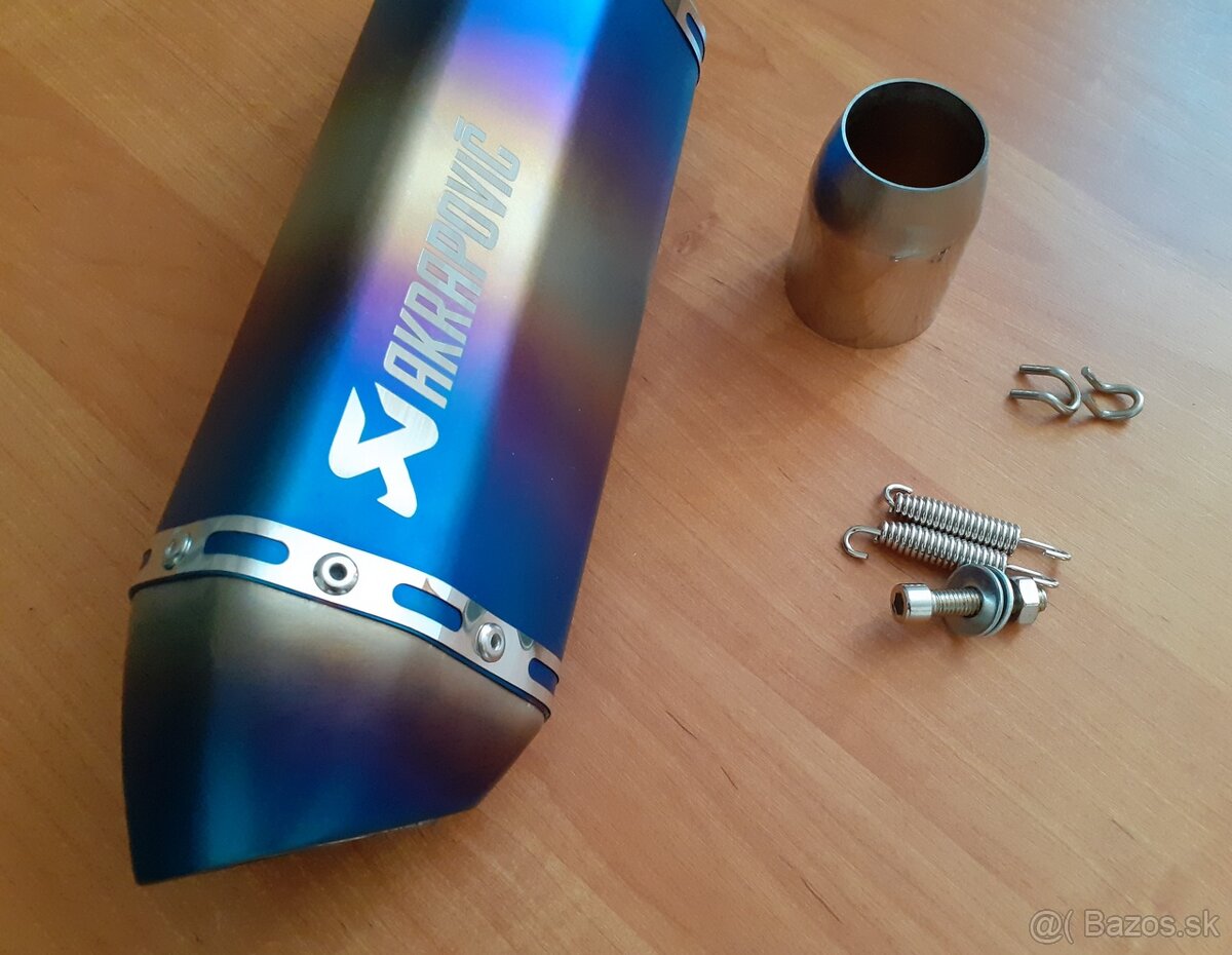 Nový  športový - Ladený  univerzálny moto výfuk + db killer - 3