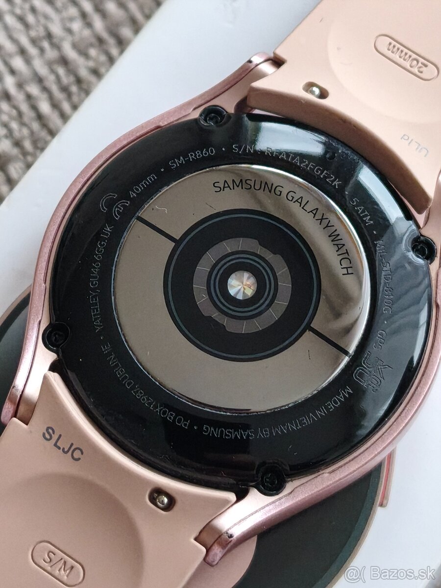 Samsung Galaxy Watch 4 40mm Rose Gold – ako nové - 3