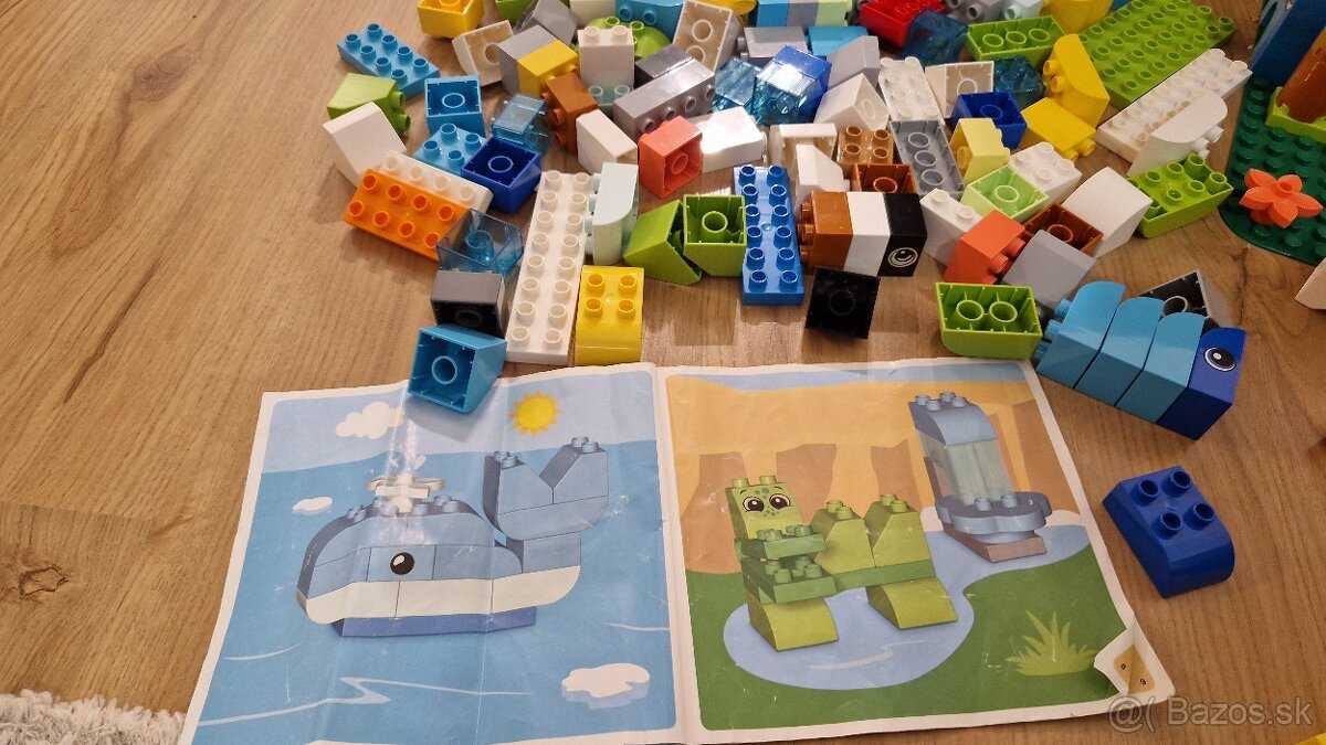 Lego duplo mix zvieratká, stromy aj s podložkou - 3