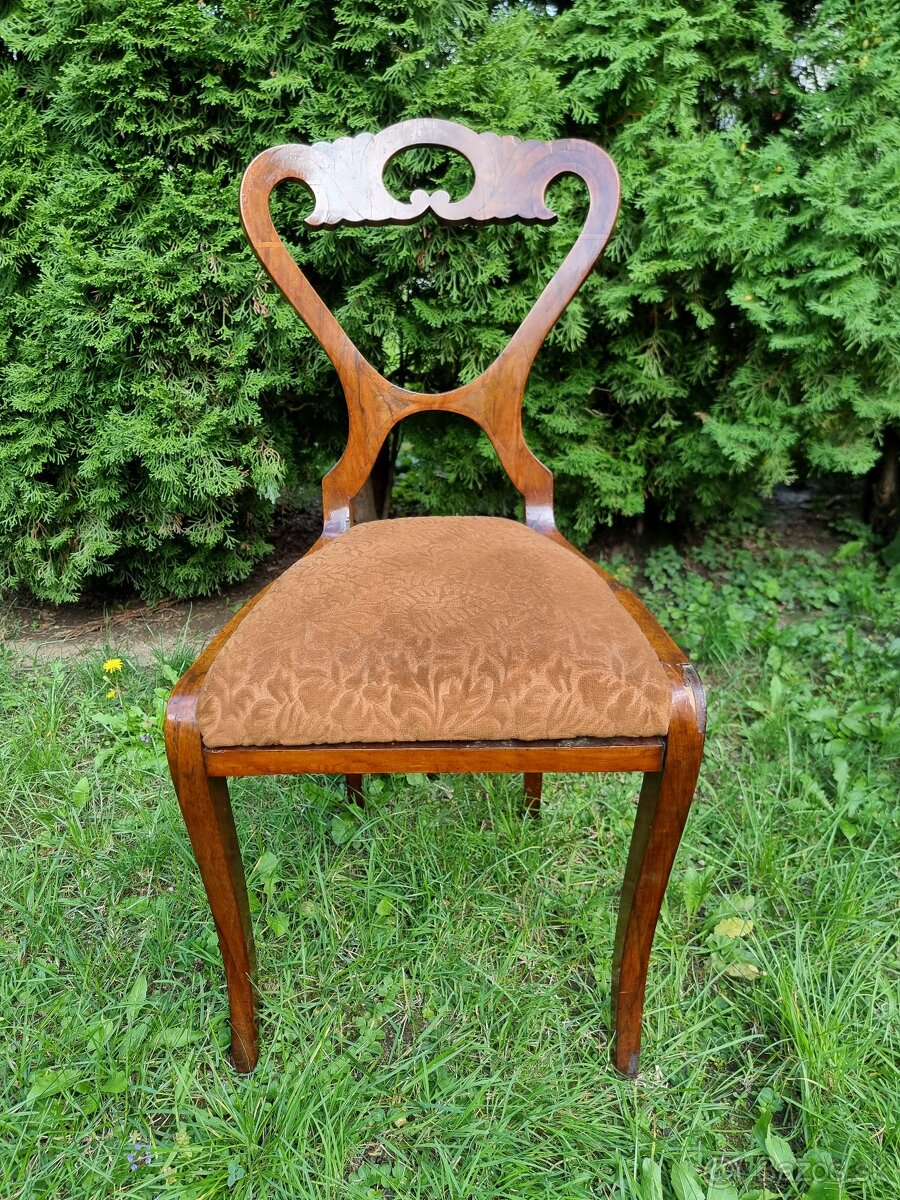 Biedermeier párové stoličky - 3