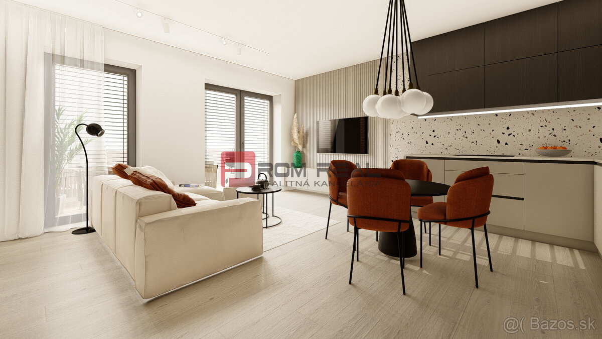 3-izbový byt (65 m²) s loggiou a PARKOVANÍM ZDARMA od 187 99 - 3