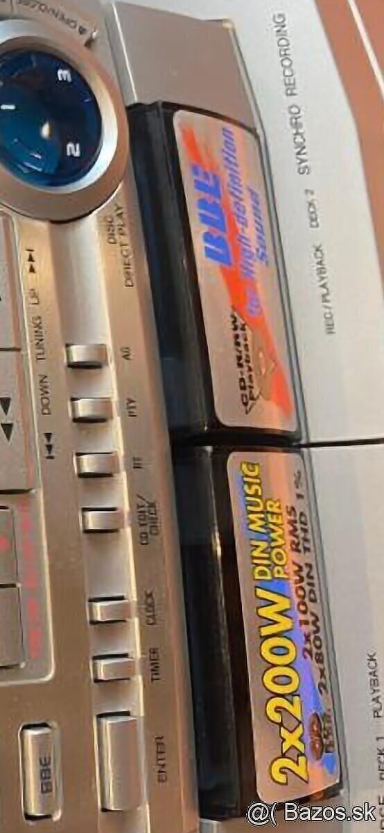 400wat 2x 200 wat Hi-Fi veža AIWA NSX - 3