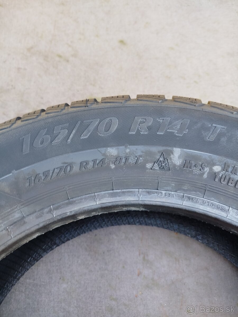 165/70/14 zimné - 3