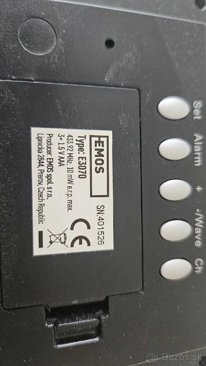 Meteostanica Emos - 3