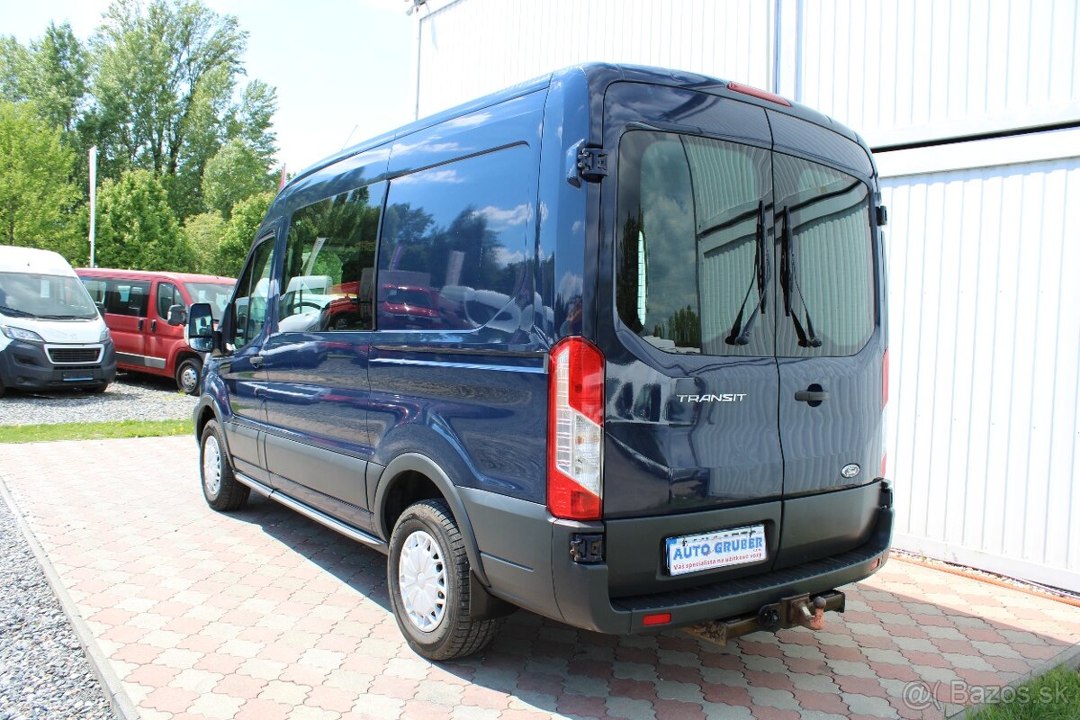 Ford Transit 350 2,2TDCI,L2H2,92KW,7míst+klima - 3