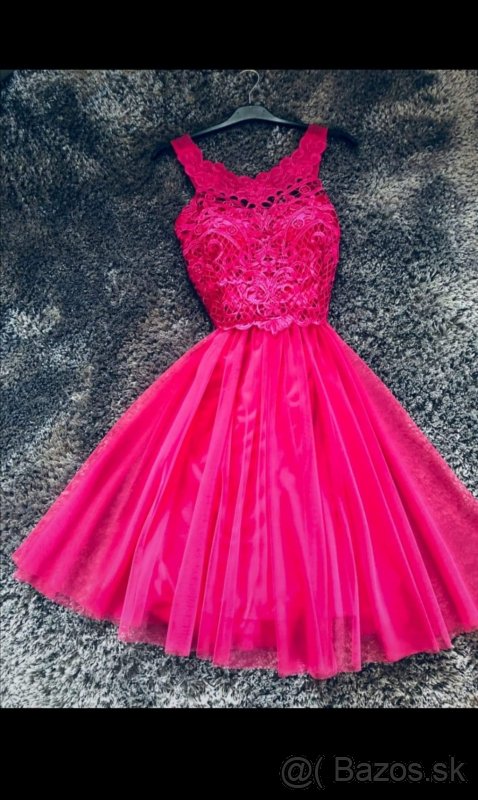 Luxusné krajkové šaty nové - 3