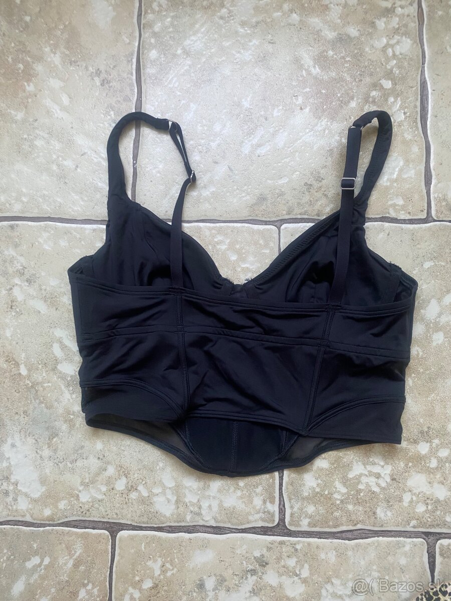 Čierny bralet Gilly Hicks - M - 3