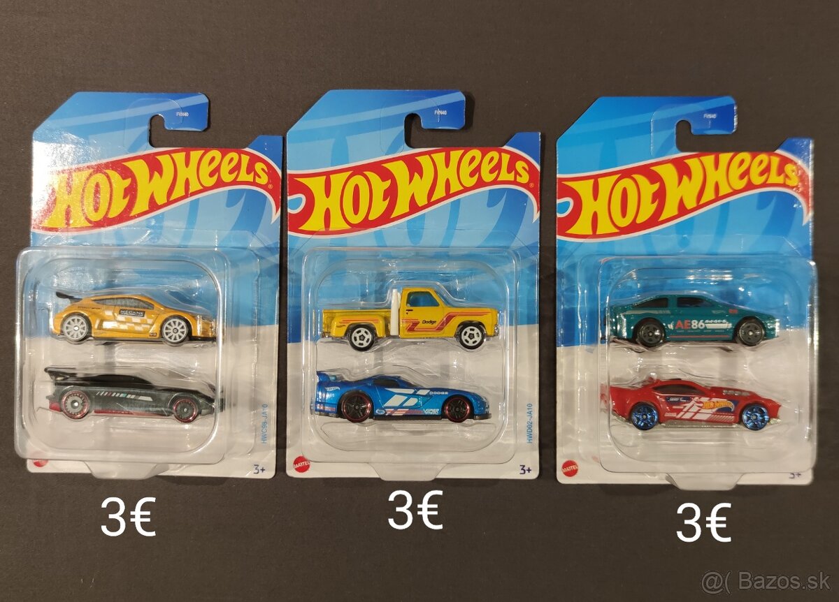 Hot Wheels packy - 3