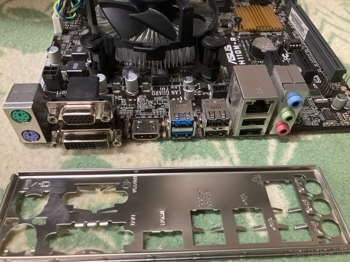 Zakladna doska s cpu a chladicom H110 - 3