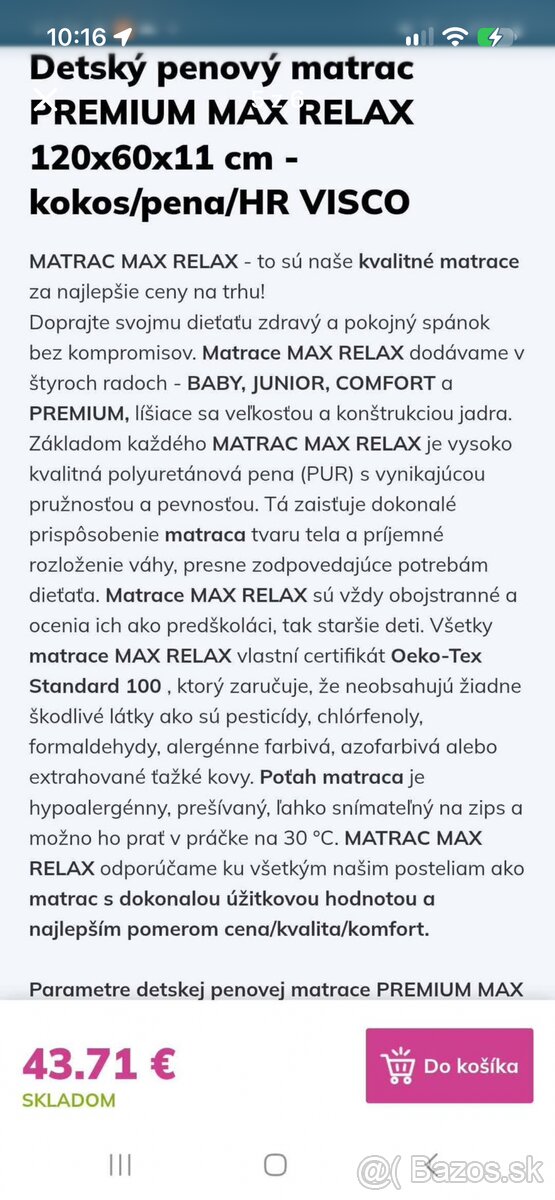 Matrac Premium Max Relax - 3